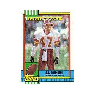 1990 Topps #124 A.J. Johnson: Sports Collectibles