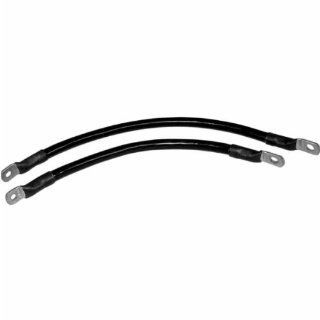 Drag Specialties Battery Cable   27in.   Translucent Black 78 127 1: Automotive