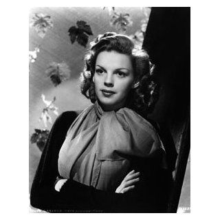 Judy Garland arms folded with scarf and leaves behind her #145   16x20 Inches Photogr Entertainment Collectibles