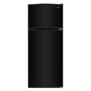 Whirlpool 17.5 cu. ft. Top Freezer Refrigerator in Black W8RXEGMWB