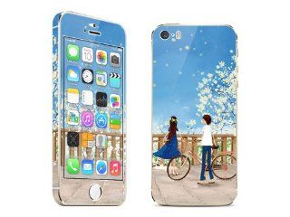 Apple iPhone 5s Protective Skin Decorative Sticker Decal, MAC1338 136: Cell Phones & Accessories