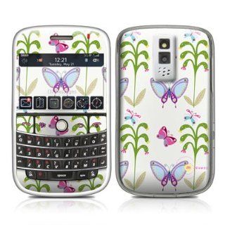 Butterfly Field Design Protective Skin Decal Sticker for BlackBerry Bold 9000 Cell Phone: Cell Phones & Accessories