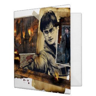 Harry Potter Collage 7 3 Ring Binder