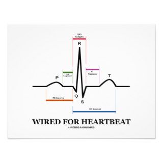 Wired For Heartbeat (ECG/EKG Sinus Rhythm) Invite