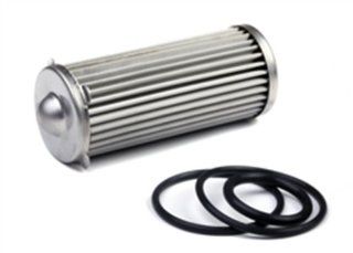 Holley 162 568 HP 40 Micron 260 GPH Billet Fuel Filter Element and O Ring Kit: Automotive