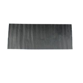 7.9" x 19.7" Diagonal Stripe Car Carbon Fiber Vinyl Decal Sticker Black: Automotive