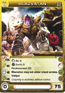 Chaotic Blazvatan Ultra rare 155/80/40/140 card: Toys & Games
