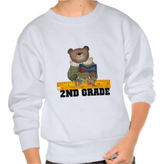 Bear with Ruler 2nd Grade Tshirts and Gifts