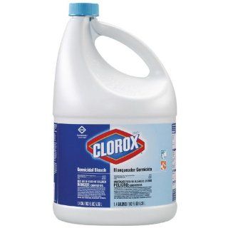 Clorox 02489 Commercial Solutions Germicidal Liquid Bleach, 182 fl oz Bottle: Laundry Bleach: Industrial & Scientific