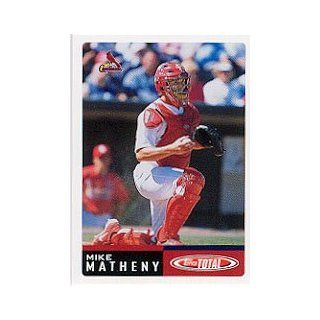 2002 Topps Total #166 Mike Matheny: Sports Collectibles