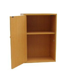 ORE International JW 192 Adjustable 2 Tier Book Shelf with Door   Shelf Accessories