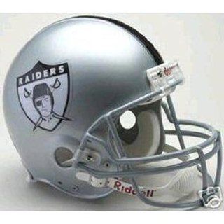 Oakland Raiders 1963 Full Size Pro Line Throwback Helmet : Sports Related Collectible Helmets : Sports & Outdoors