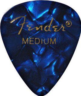 Fender Accessories 198 0351 802 Moto Style Guitar Picks, 12 Pack   Blue Musical Instruments