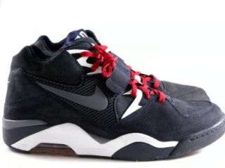Nike Air Force 180 Barkley Navy Blue/Red/White Basketball Trainer Men Shoes: Shoes