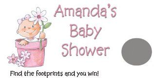Baby Shower Game   Personalized Scratch Card : Party Favors : Baby