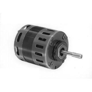 Fasco D485 4.4" Frame Open Ventilation Shaded Pole Refrigeration Fan Motor with Sleeve Bearing, 1/20 HP, 1550rpm, 115/208 230V, 60Hz, 2.2/1.1 amps, CCW Rotation Electric Fan Motors