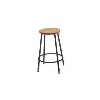 The String Centre String Bass Stool with Glides (Maple Seat Adjustable Black Legs): Musical Instruments