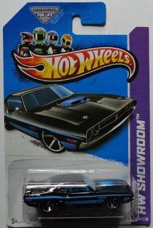 Hot Wheels HW Showroom '71 Dodge Challenger Black #222/250: Everything Else