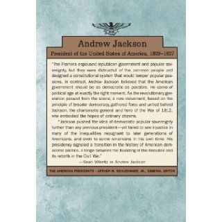 Andrew Jackson: Sean Wilentz, Arthur M. Schlesinger Jr.: 9780805069259: Books