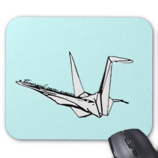 a thousand paper cranes mousepads