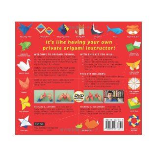 Origami Studio Kit 30 Step by Step Lessons with an Origami Master [Boxed Kit with 70 Folding Papers, Full Color Book & DVD] Michael G. LaFosse, Richard L. Alexander 9784805311523 Books