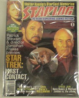 Starlog Magazine #233 Star Trek, X files, Mars Attacks, Space Jam: O'Quinn Studios: Books