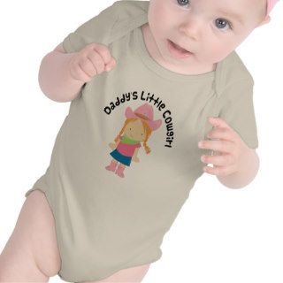 Daddys Little Cowgirl T shirts
