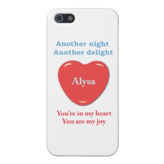 Another night another delight Alysa w o dolls iPhone 5 Cover