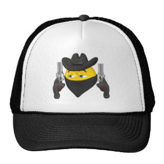 Smiley Emoticon Cowboy (F) Trucker Hat