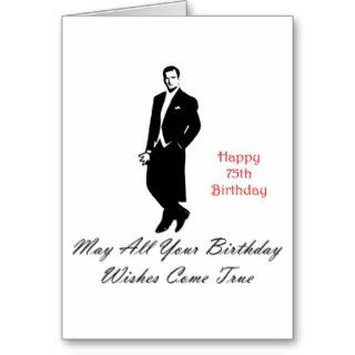75th Birthday Wishes Comes True Card