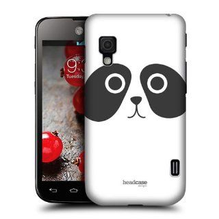 Head Case Designs Pedro The Panda Cartoon Animal Faces Hard Back Case Cover For LG Optimus L5 II Dual E455: Cell Phones & Accessories