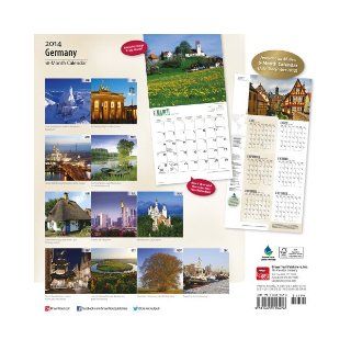 Germany Calendar (Multilingual Edition): Inc Browntrout Publishers: 9781465010476: Books