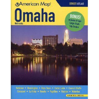 Omaha NE Atlas: American Map: 9780841616516: Books