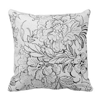 Vintage Floral Pillow