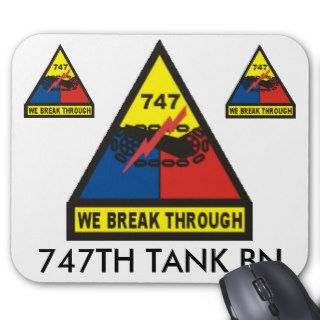 zaz 747TH TANK BN Mouse Pad