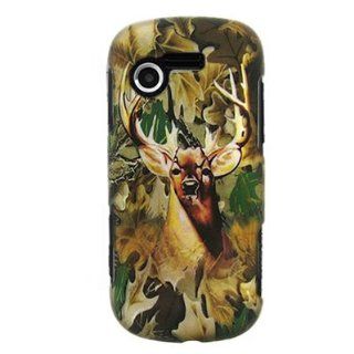 Samsung A667 Evergreen Graphic Rubberized Shield Hard Case   Deer Hunter: Cell Phones & Accessories