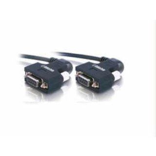 C2G / Cables to Go 52075 Serial 270 DB9 F/F All Lines Cable (6 Feet, Black): Electronics