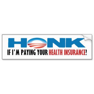 Anti ObamaCare Bumper Sticker