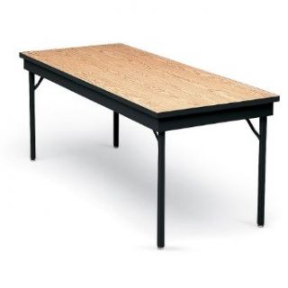Barricks Premium Work Table   60X24"   Oak Top/Sand Frame: Industrial & Scientific