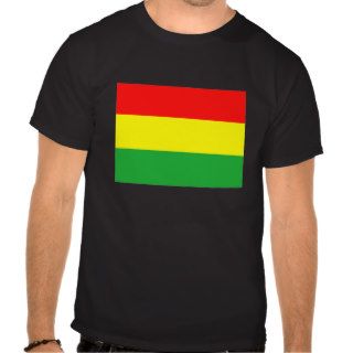 Wyoming in Rasta Colors Tshirt