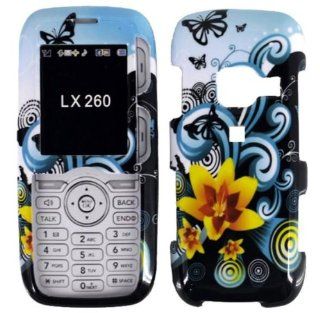 Yellow Lily Hard Case Cover for LG Rumor Scoop LX260: Cell Phones & Accessories