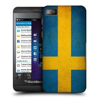 Head Case Designs Sweden Swedish Vintage Flags Hard Back Case Cover for BlackBerry Z10: Cell Phones & Accessories