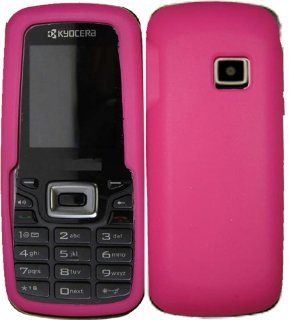 Hot Pink Silicone Jelly Skin Case Cover for Kyocera Presto S1350: Cell Phones & Accessories