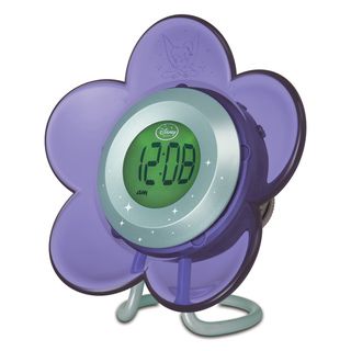 Disney Fairies LCD Alarm Clock / Radio Clock Radios