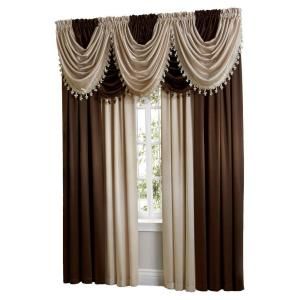 How To Make Waterfall Valance Curtains 