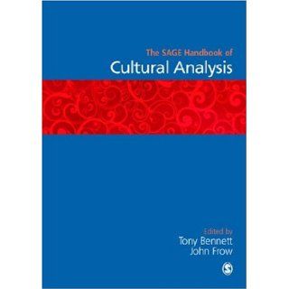 Handbook of Cultural Analysis: Tony (EDT)/ Frow, John (EDT) Bennett: 9780761942290: Books