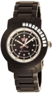 Juicy Couture Women's 1900646 BFF Black Plastic Bracelet Watch: Watches