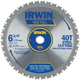 Irwin   Metal Cutting Circular Saw Blades 7 1/4" 48T Mc   Ferroussteel Bulk: 585 4935556   7 1/4" 48t mc   ferroussteel bulk    