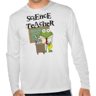 Frog Science Teacher T Shirts