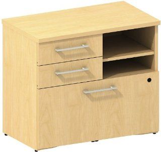 Bush Business Furniture 300SFP30AC 30 W Lower Piler/Filer Cabinet (B/B/F)   Natural Maple, Maple: Office Products